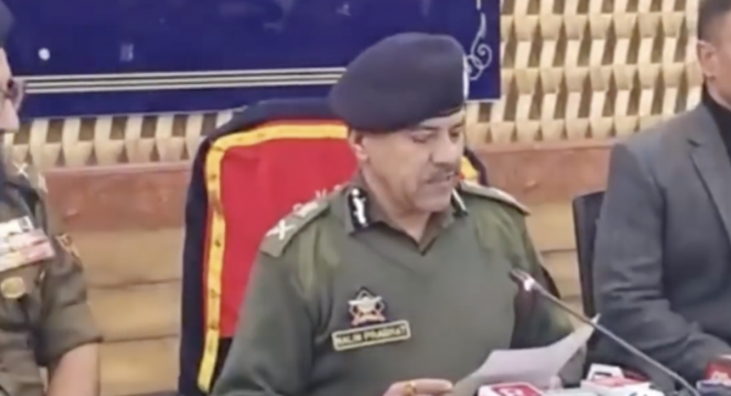 DGP Nalin Prabhat Says Nowgam Blast Accidental, Unfortunate; 9 Dead, 27 Injured