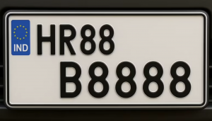 HR88 BB 8888 Sets New National Record as India’s Costliest Number Plate at ₹1.17 Crore