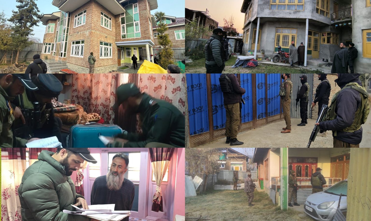 Sopore Police Launches Major Anti-Terror Raids, Over 30 Locations Targeted In Jamaat-e-Islami Crackdown