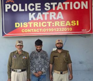 District Police Reasi Foils Illegal Liquor Smuggling Attempt at Balini Naka