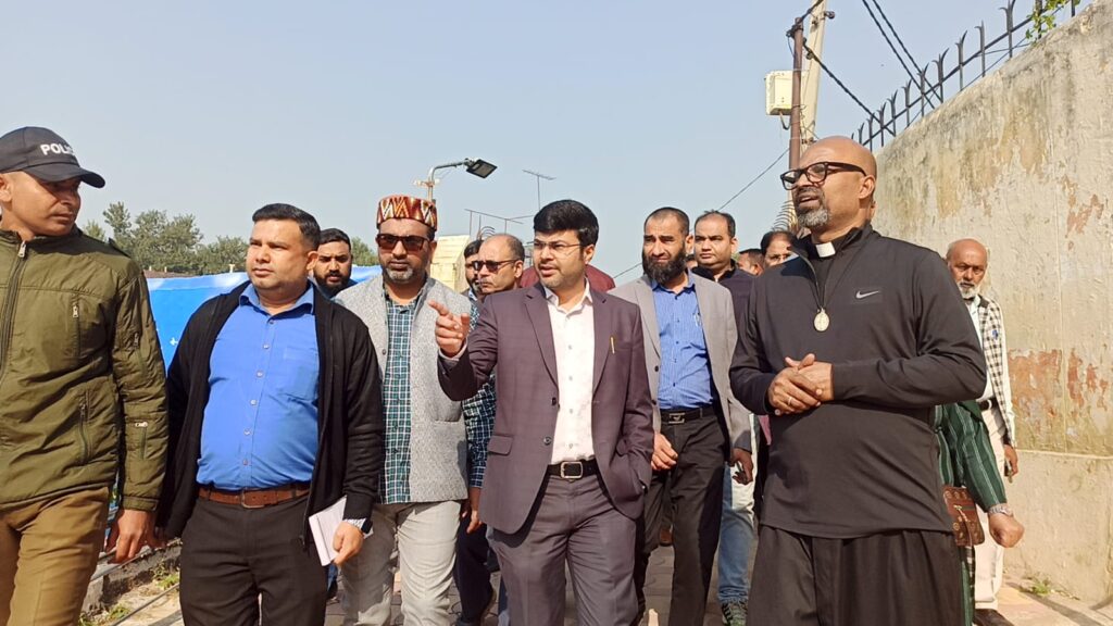 JMC Commissioner Conducts Extensive Inspection of Churches, Assures Swift Resolution of Civic Issues