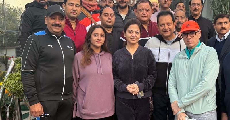 CM visits Amar Singh Club, interacts with newly elected team