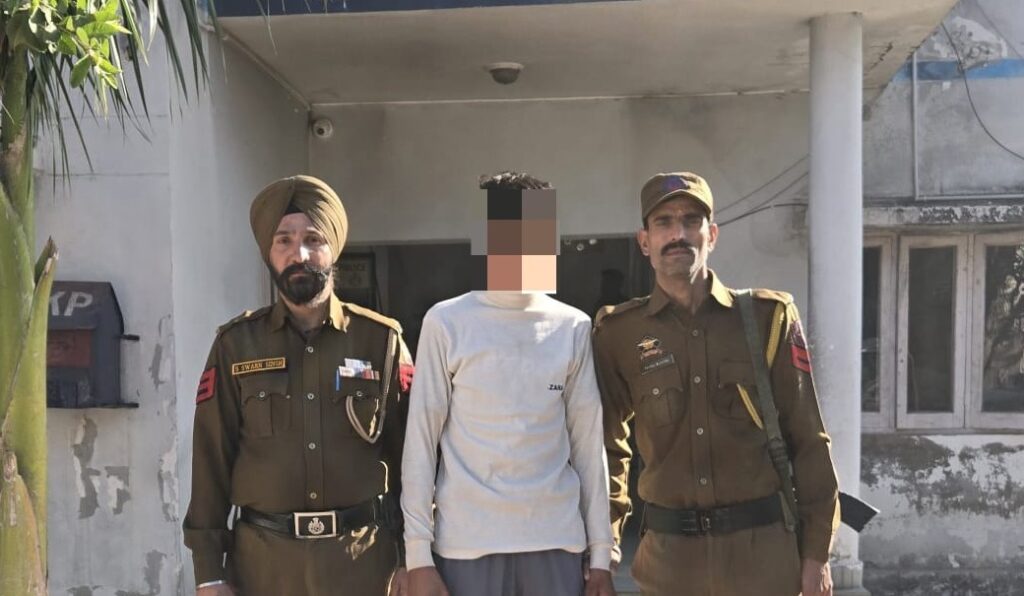 Youth arrested in POCSO case in Kathua, handed over to Punjab Police