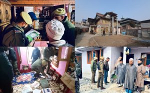 J&K Police Conduct Searches At Locations Linked To Banned Tehreek-E-Hurriyat In Sopore