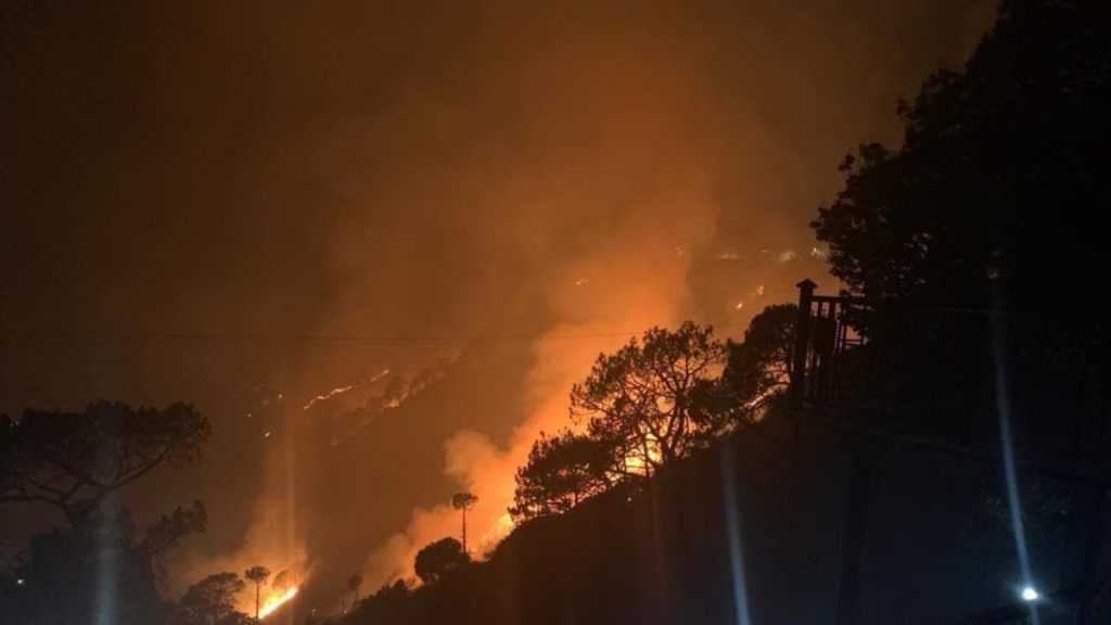 Fresh Landmine Blasts Along LoC As Forest Fire Rages For Second Day In Poonch