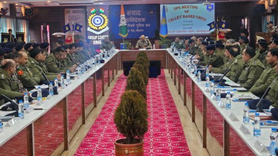 CRPF Chief Focuses On Security, Normalcy, Militancy Eradication In J&K