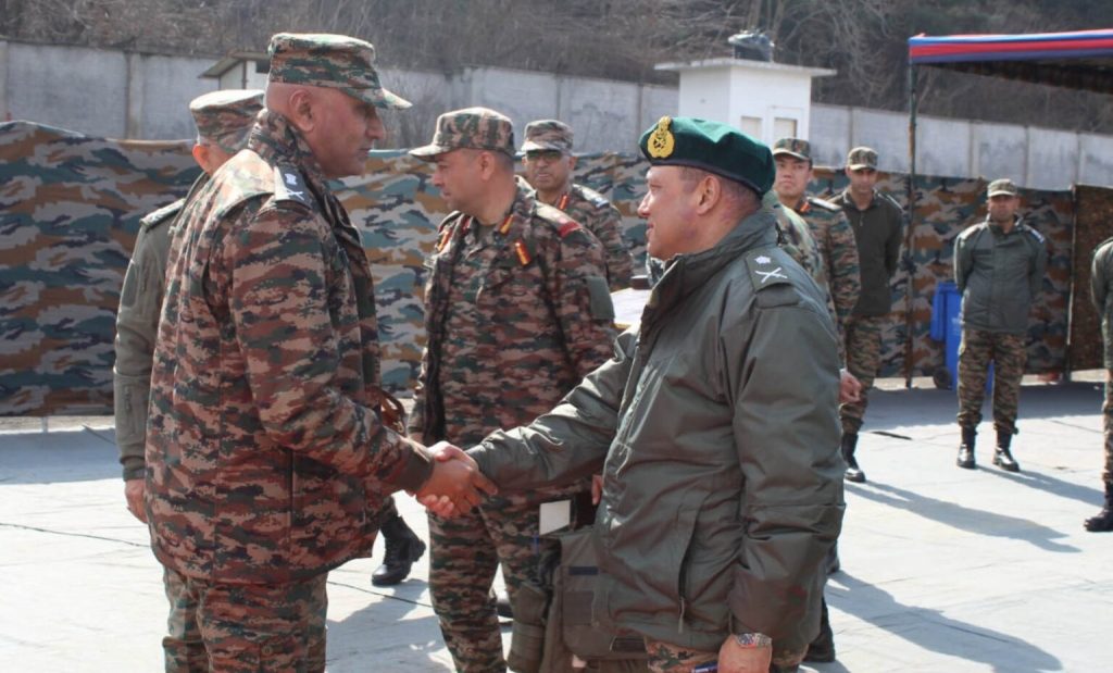 Northern Army Commander Reviews Security Framework In Kashmir