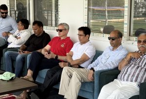 CM Omar Reaches Hubballi To Cheer J&K Team In Ranji Trophy Final