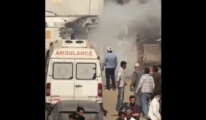 Ambulance Gutted In Fire In J&K’s Rajouri; No Injuries Reported