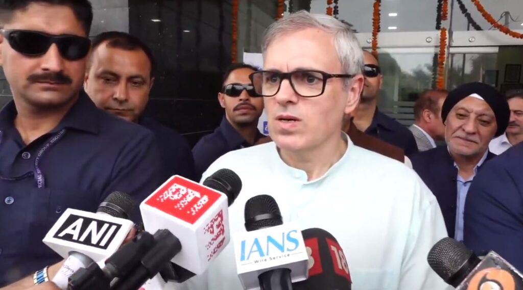 “You cannot effect regime change by aerial bombardment”: CM Omar Abdullah on West Asia conflict