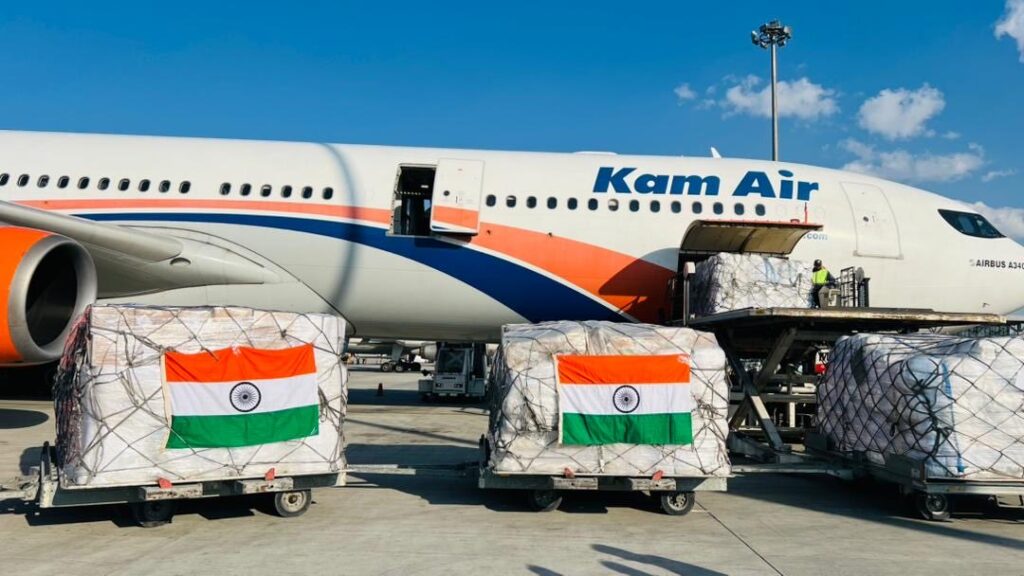 India sends 2.5 tons of emergency aid to Kabul following deadly airstrike