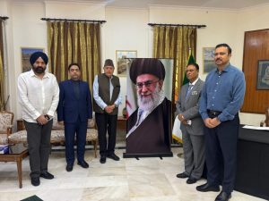 Farooq Abdullah meet Iran’s deputy ambassador, offers condolences on Khamenei’s death