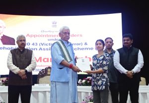 438 Terror Victim Families Given Job Letter Since 2025, Says LG Manoj Sinha