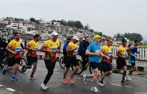First Jammu International Marathon Draws Massive Turnout Despite Rain; CM Joins Runners