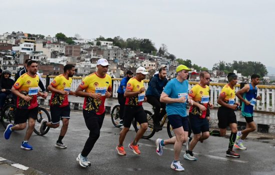 First Jammu International Marathon Draws Massive Turnout Despite Rain; CM Joins Runners