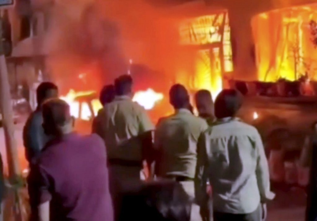 7 Killed In Fire After Explosion At EV Charging Point Outside House In Indore