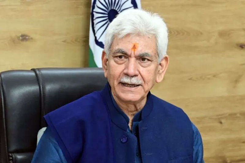 LG Manoj Sinha Extends Eid-ul-Fitr Greetings, Wishes Peace And Prosperity