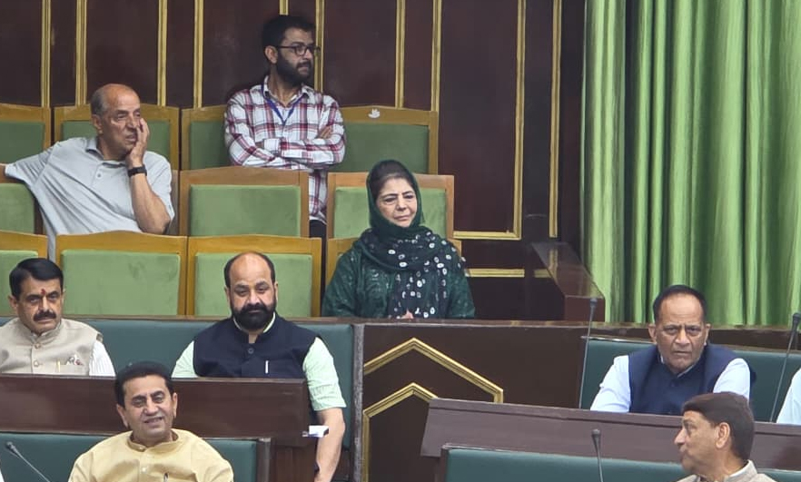 Former J&K CM Mehbooba Mufti Visits J&K Assembly After Seven Years