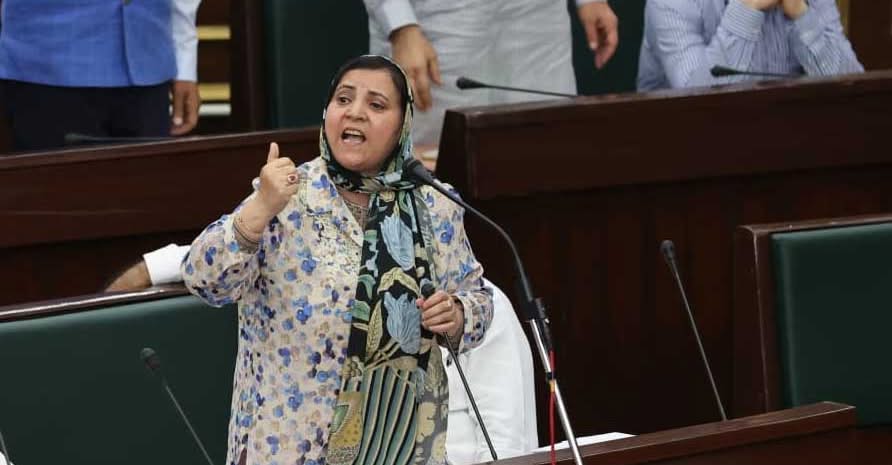 Sakina Itoo, Waheed Para Clash In J&K Assembly Over PDP Blame