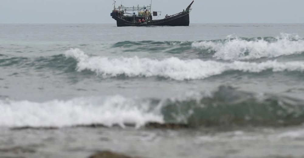 Boat Carrying 250 People, Including Rohingya And Bangladeshis, Sinks In The Andaman Sea
