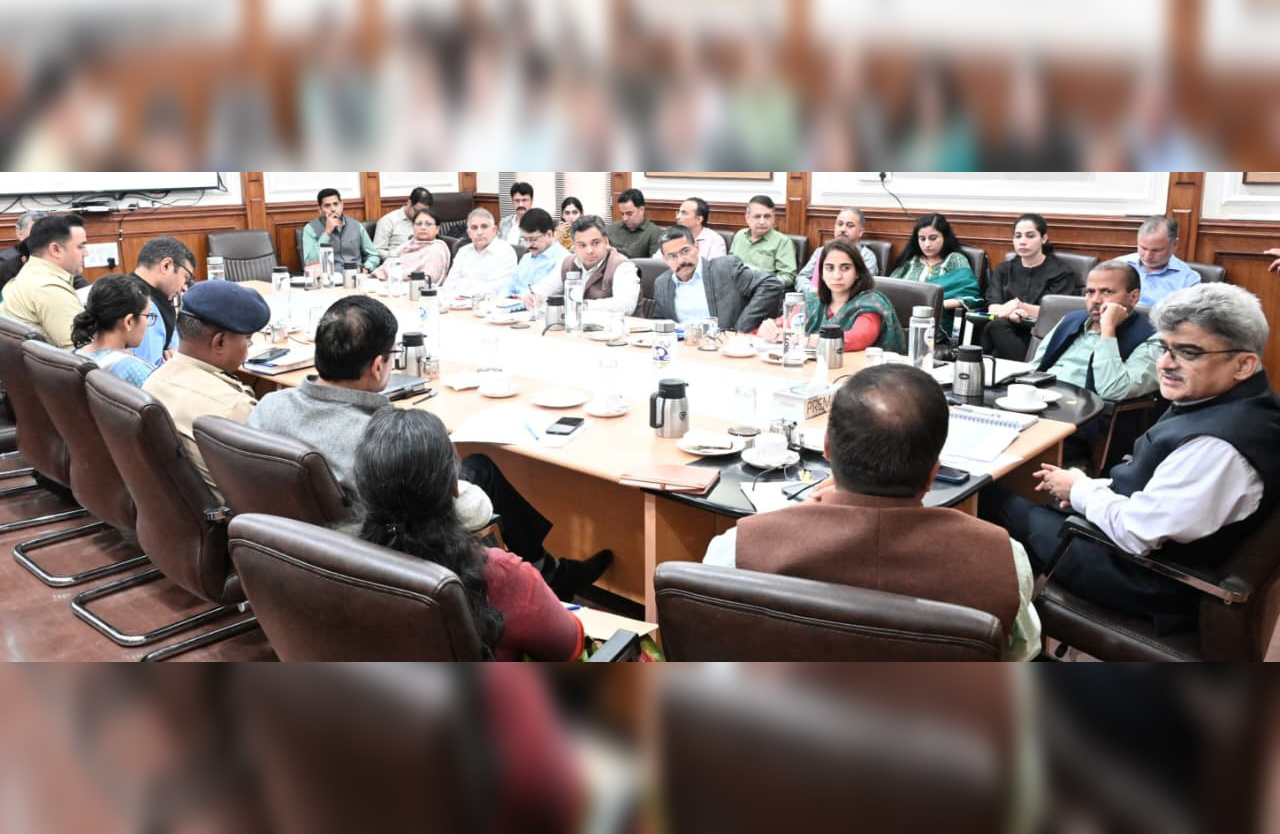 CS Atal Dulloo Reviews BISAG-N Supported E-Governance Initiatives In J&K