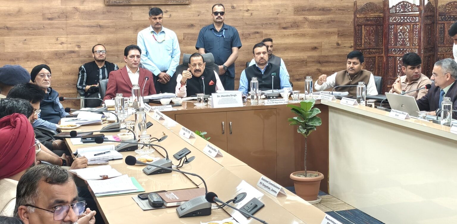 Dr Jitendra Announces Doppler Weather Radar For Doda, Fresh Work Tender For Sudhmahadev Tunnel