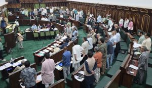 Legislators Protest Bureaucrats Absence In Assembly