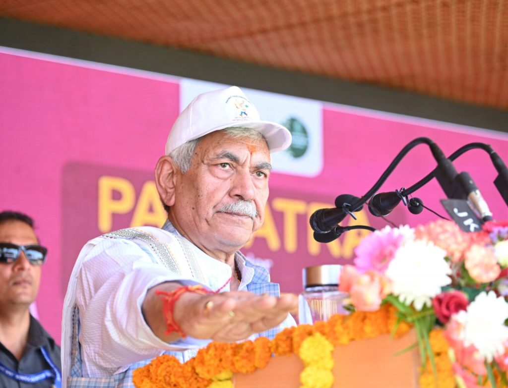 LG Manoj Sinha Launches ‘Drug-Free J&K Campaign’ In Reasi