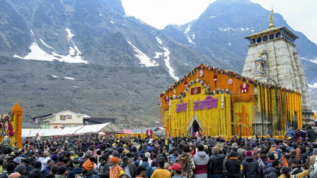Over 90,000 Pilgrims Visit Kedarnath Dham in First Three Days of Opening