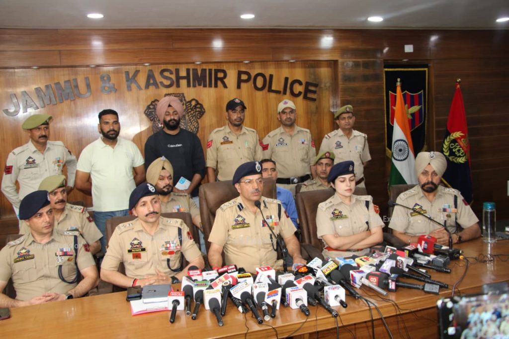 Cross-Border Narcotics Network Busted In Jammu; Most-Wanted Drug Lord Arrested