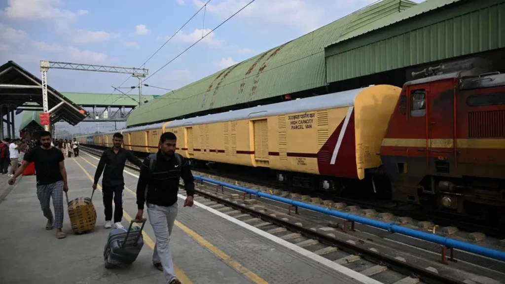 Railways Launch Rapid Cargo Service Between Delhi and Budgam to Boost Kashmir Trade