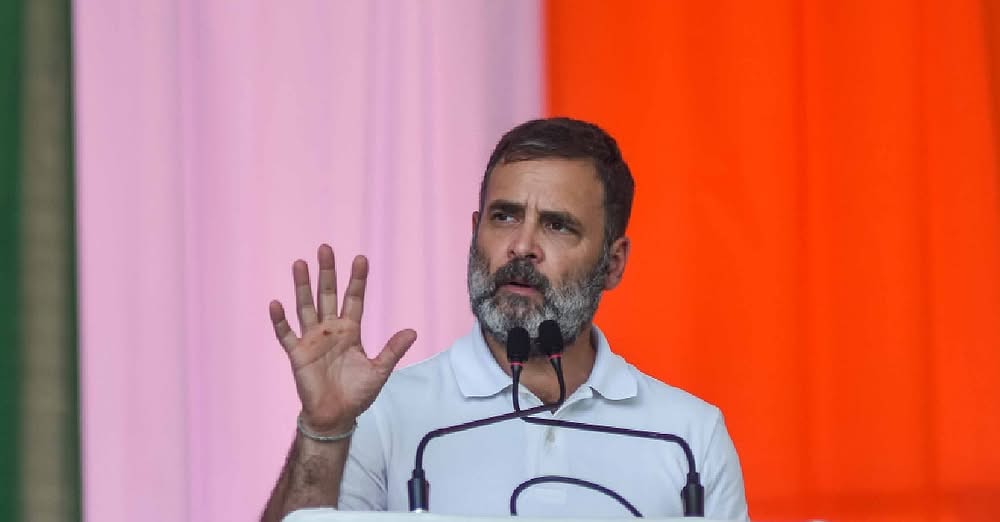 Claims of being vishwaguru but can’t conduct single exam: Rahul Gandhi’s dig at PM Modi