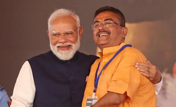 PM Modi says Suvendu Adhikari deeply connected to people, wishes West Bengal’s first BJP CM fruitful tenure