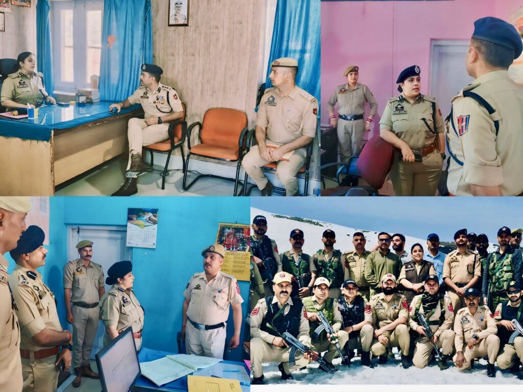 DIG reviews security along strategic mountain pass in Kishtwar