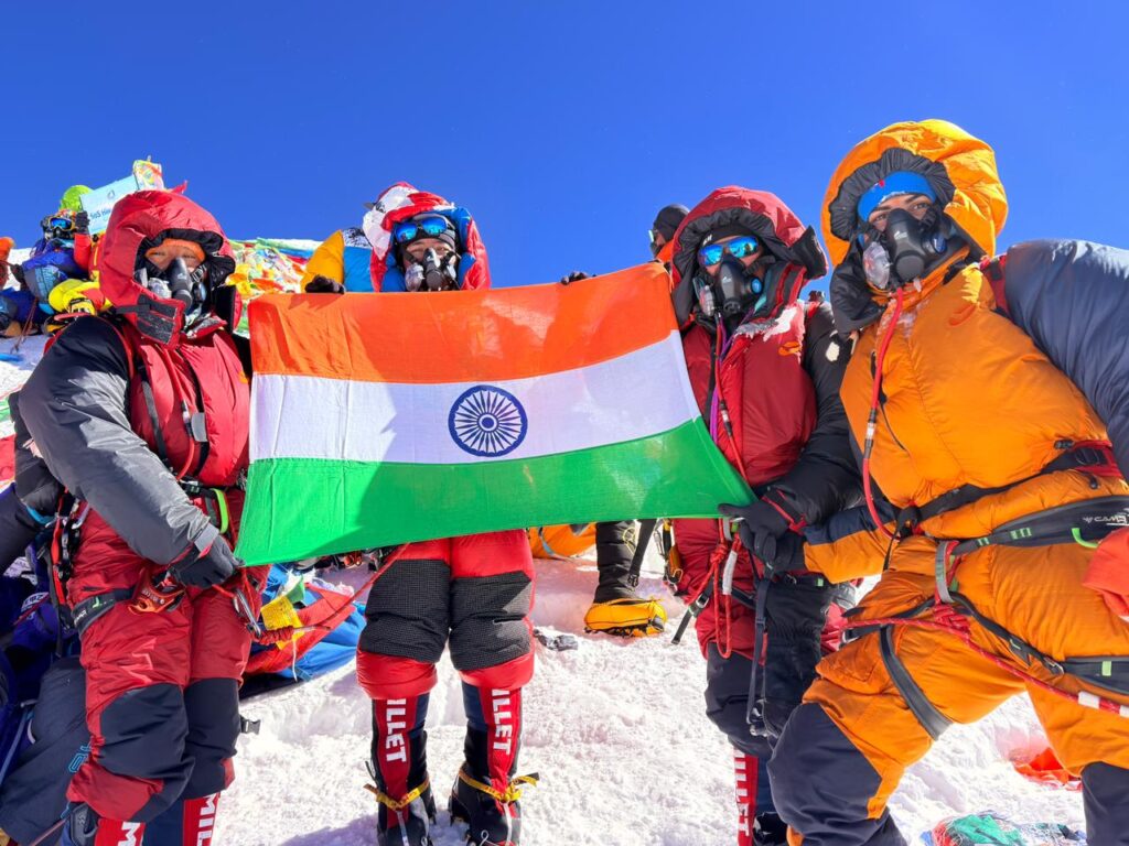 ITBP’s First All-Women Mount Everest Expedition Successfully Summits World’s Highest Peak