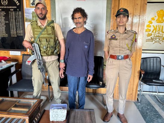 Drug Peddler Arrested With Charas in Anantnag, Police Intensify Anti-Narcotics Operations