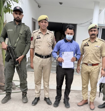 Drug Peddler Held In J&K’s Kathua, Sent To Jail