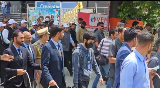 LG Manoj Sinha Leads Padyatra Under Nasha Mukht J&K Abhiyan In Budgam