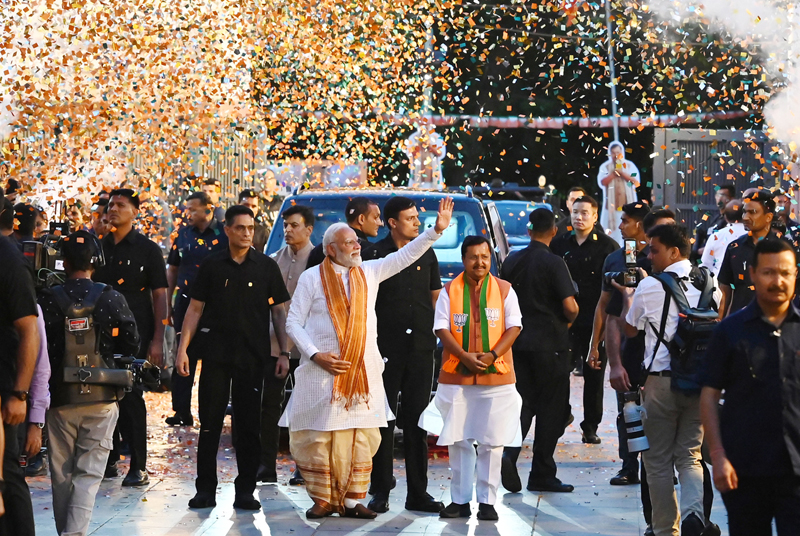 BJP’s decisive victory in Bengal, bags Assam, gets Puducherry with allies