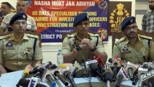 120 cases registered under NDPS, 118 peddlers arrested in Anantnag: SSP