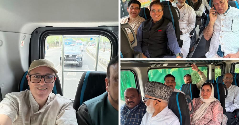 Omar, NC MLAs Head To Off-Site Location For Review Meet After LoP Claims Govt Will Not Complete Term