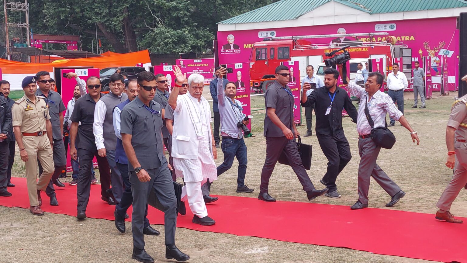Thousands Join LG Manoj Sinha’s Mega Padyatra In Ganderbal, Strong Message Against Drug Abuse Resonates