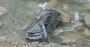 Four Injured After Car Skids Off Road, Rolls Into River In Bhaderwah