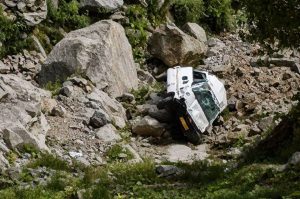 Youth Killed After Car Plunges Into Gorge in Ramban