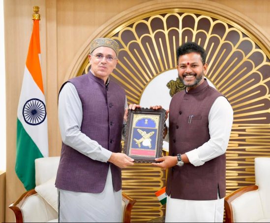 CM Omar meets Aviation Minister over proposed Srinagar airport closure