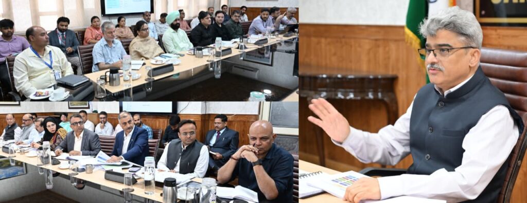 Chief Secretary Atal Dulloo Reviews Agricultural Credit Schemes, Calls for Greater Access to Farm Financing Across J&K