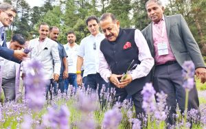 Lavender Gave Bhaderwah National Identity, National Role In India’s Economic Growth: Dr Jitendra