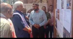 LG visits Mubarak Mandi heritage complex in Jammu, inspects damage to ancient temple