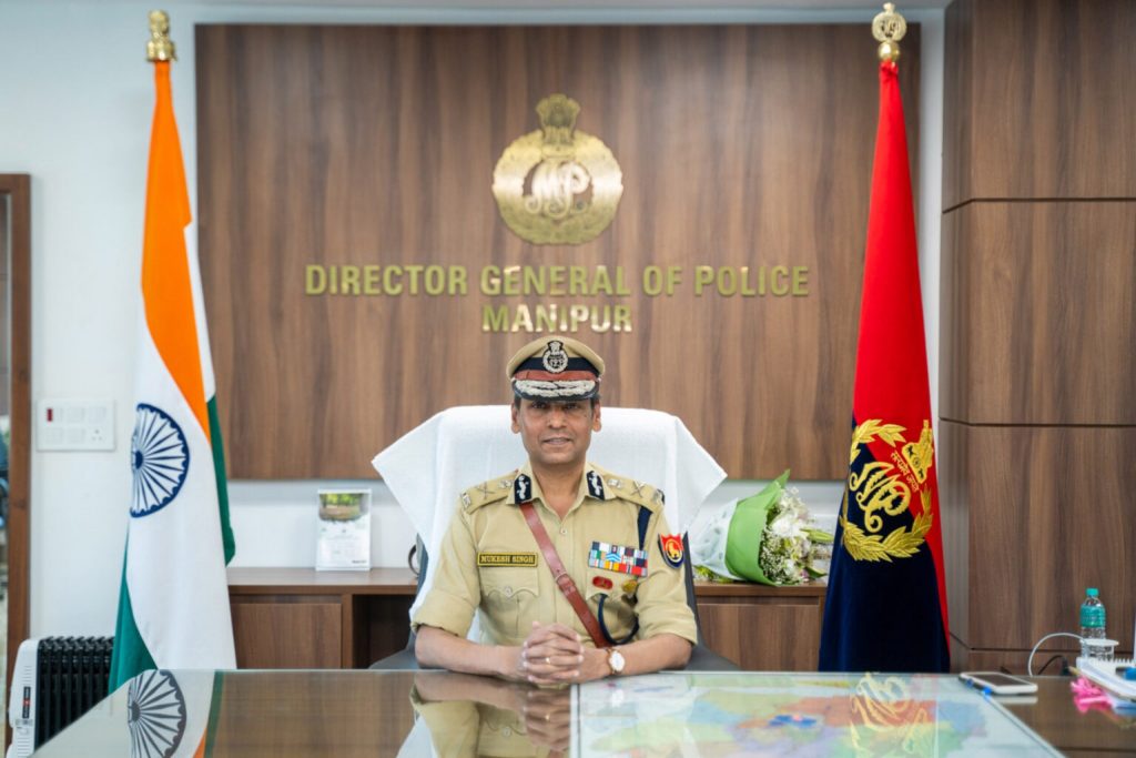 Mukesh Singh Assumes Charge As Manipur DGP
