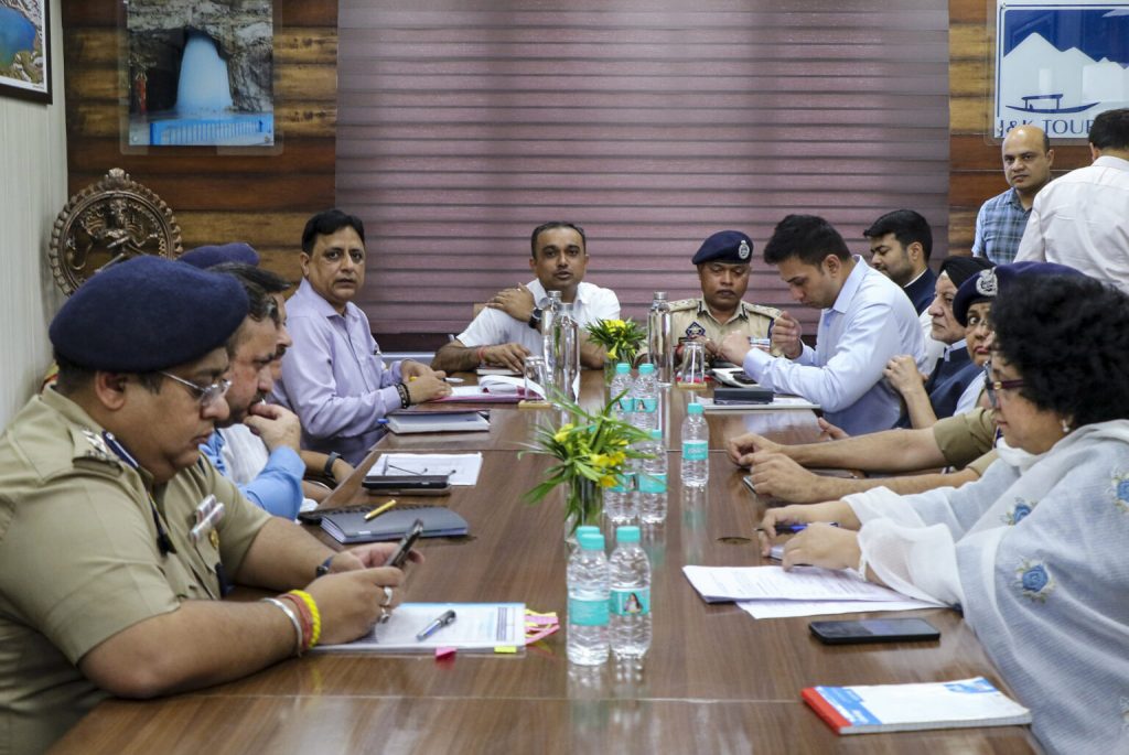 Security Arrangements Reviewed For Amarnath Yatra